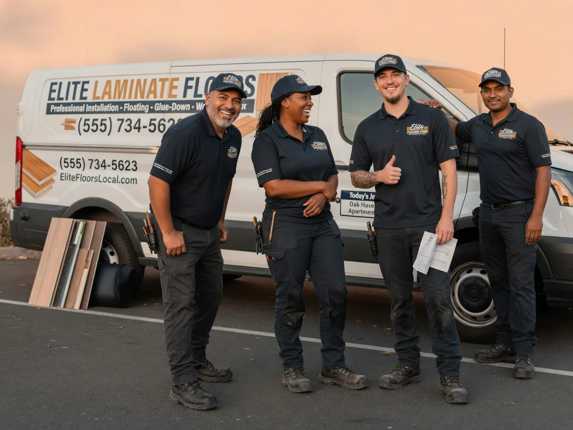 Laminate flooring installation company in Portal, ND